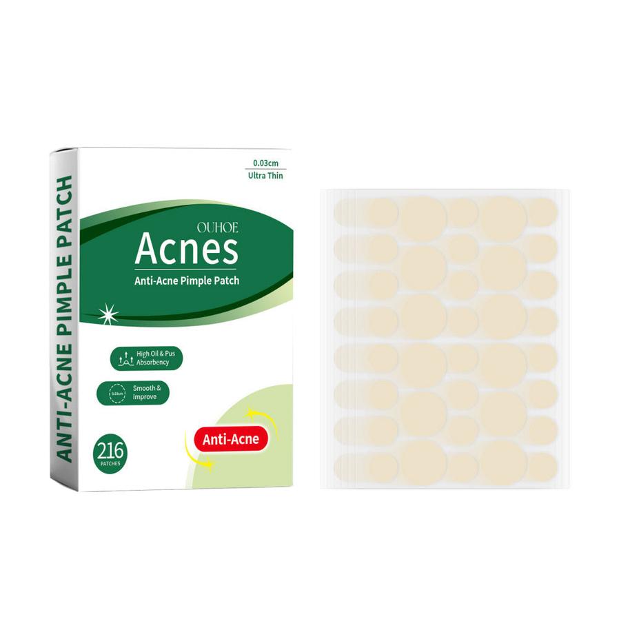 HKM-964627 Anti-Acne Face Care Patch for Pimple Removal, Self-Adhesive, 6cm x 8.2cm