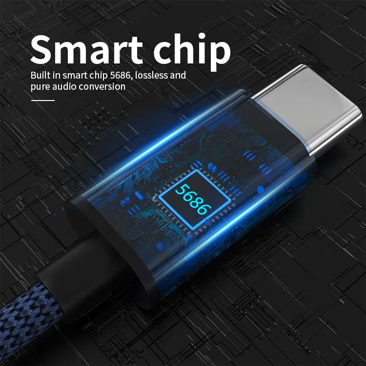 HKM-964627 USB-C to 3.5mm Headphone Jack Adapter for Samsung S20 and Note 10 Audio Connection