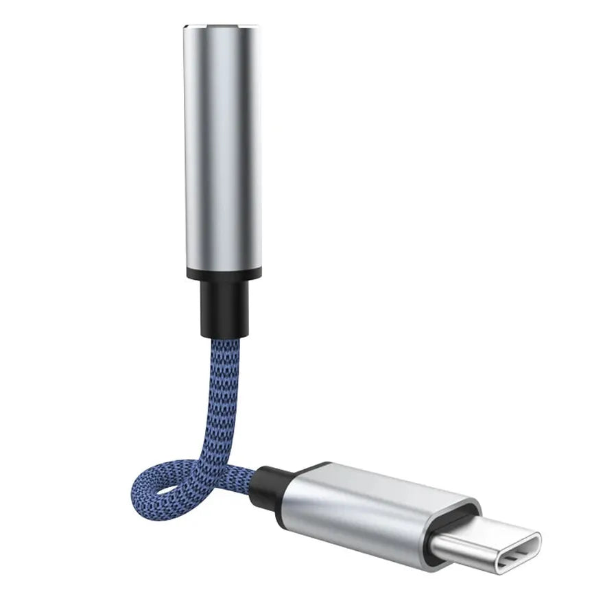 HKM-964627 USB-C to 3.5mm Headphone Jack Adapter for Samsung S20 and Note 10 Audio Connection