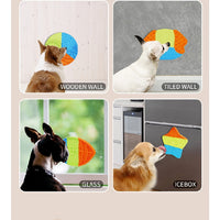 HKM-9646525 Pet Food Plate with Suction Cup and Scraping Function for Easy Cleanup