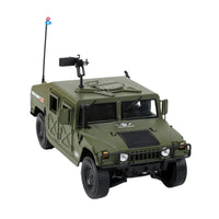 HKM-964691 Military Alloy Diecast Model Car 1:18 - Durable Toy Vehicle for Kids 2-13 Years