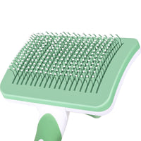 HKM-9647805 Self-Cleaning Slicker Brush for Dogs and Cats with One-Click Hair Removal Function