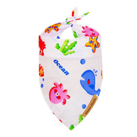 HKM-9647933 Adorable Cartoon Pet Saliva Towel for Spring & Summer in Various Designs