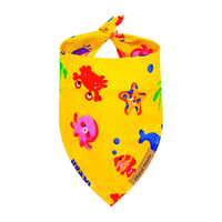 HKM-9647933 Adorable Cartoon Pet Saliva Towel for Spring & Summer in Various Designs