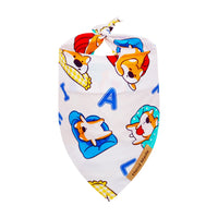 HKM-9647933 Adorable Cartoon Pet Saliva Towel for Spring & Summer in Various Designs