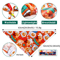 HKM-9647933 Adorable Cartoon Pet Saliva Towel for Spring & Summer in Various Designs
