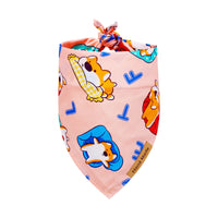 HKM-9647933 Adorable Cartoon Pet Saliva Towel for Spring & Summer in Various Designs