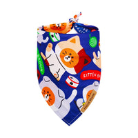 HKM-9647933 Adorable Cartoon Pet Saliva Towel for Spring & Summer in Various Designs