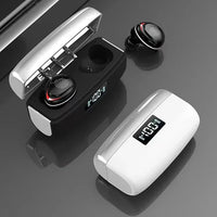 HKM-964883 Wireless Clip-On Earphones with HD Sound and Microphone for Sports Use