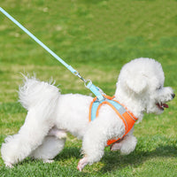 HKM-9650109 Reflective Mesh Dog Harness with Breathable Design and Leash