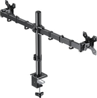 HKM-965075 Full Dynamic Iron Monitor Desktop Bracket with Rotary Adjustment