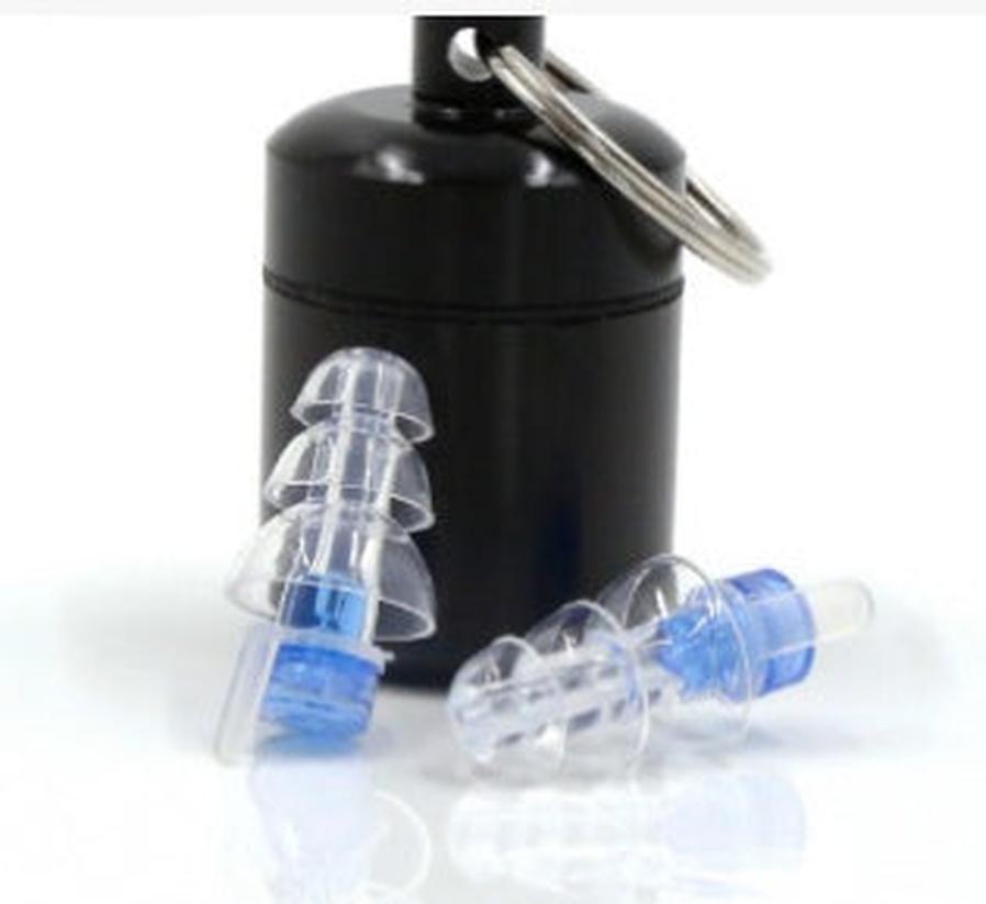 HKM-965203 Music Silicone Ear Plugs for Concerts - Soft Liquid Silicone with Acoustic Filters