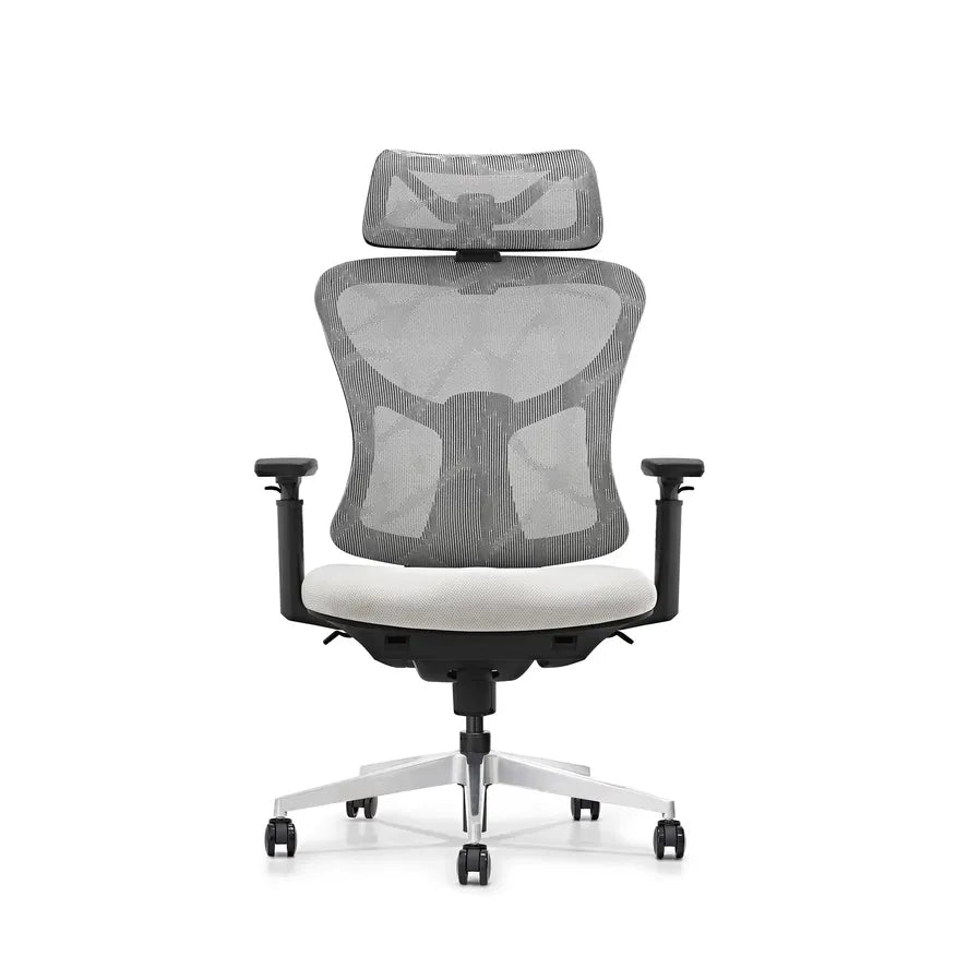 HKM-965331 Ergonomic Adjustable Mesh Office Chair with Swivel Design and Metal Base