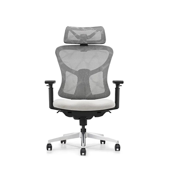 HKM-965331 Ergonomic Adjustable Mesh Office Chair with Swivel Design and Metal Base
