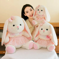 HKM-965331 Exquisite Rabbit Plush Toy for Home Decoration - Washable and Easy to Clean Companion Gift
