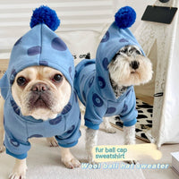 HKM-965395 Hooded Cotton Pet Sweater for Dogs - Comfortable and Stylish Wear