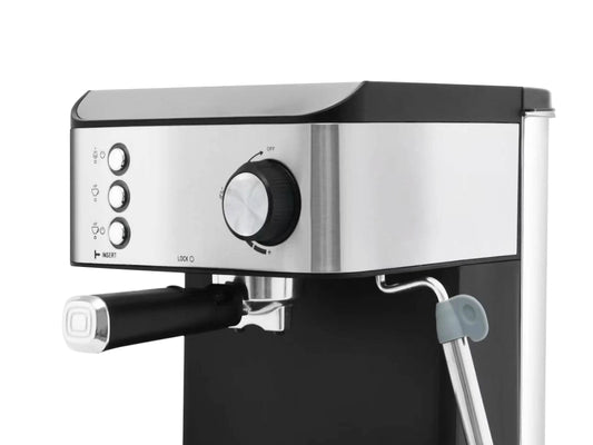 HKM-965459 Automatic Commercial Espresso Coffee Machine with Integrated Milk Tank for Professional Brewing