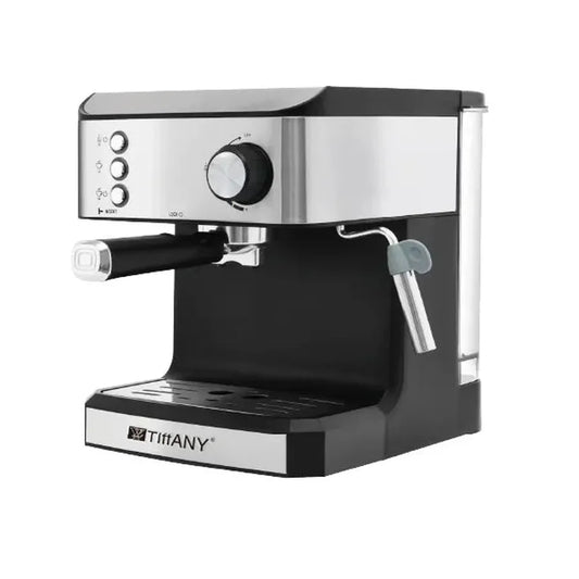 HKM-965459 Automatic Commercial Espresso Coffee Machine with Integrated Milk Tank for Professional Brewing