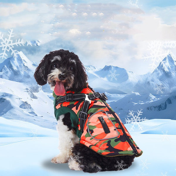 HKM-9655741 Stylish Winter Pet Jacket in Multiple Colors and Sizes