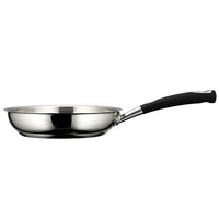 HKM-965587 Non-Stick Stainless Steel Cookware Set - Saucepan and Frying Pan for Kitchen Use