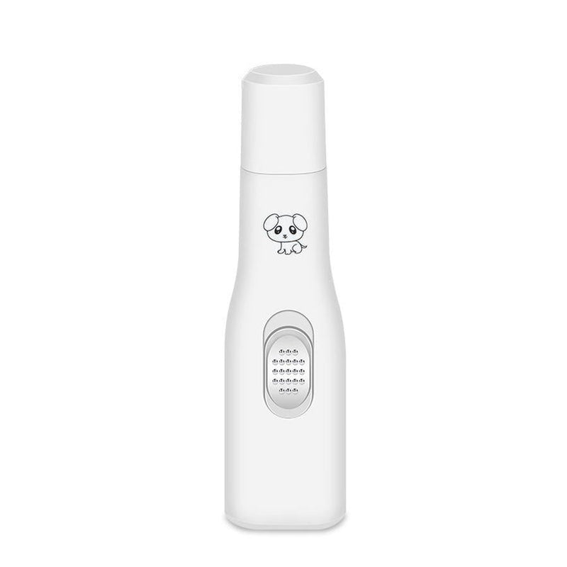 HKM-965779 Electric Nail Polisher for Pets - Safe and Quiet Dog & Cat Electric Nail Clipper with Battery Power