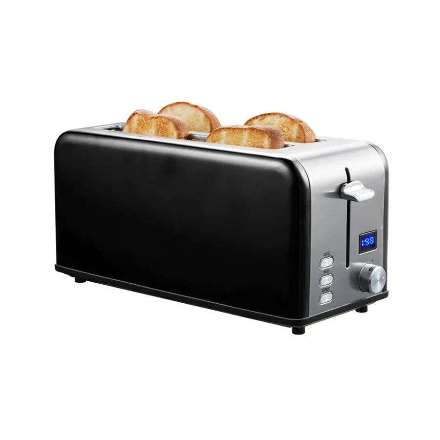 HKM-965779 Smart Touch Screen 4-Slice Electric Breakfast Toaster for Home Use