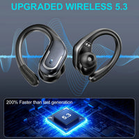 HKM-966035 Waterproof Wireless Earbuds for Sports and Gaming - Noise Canceling TWS Earphones with Secure Fit