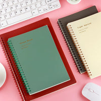 HKM-966163 Custom Logo Design A5 A4 Blank Hardcover Journal Notebook for School and Student Supplies