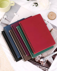 HKM-966163 Custom Logo Design A5 A4 Blank Hardcover Journal Notebook for School and Student Supplies