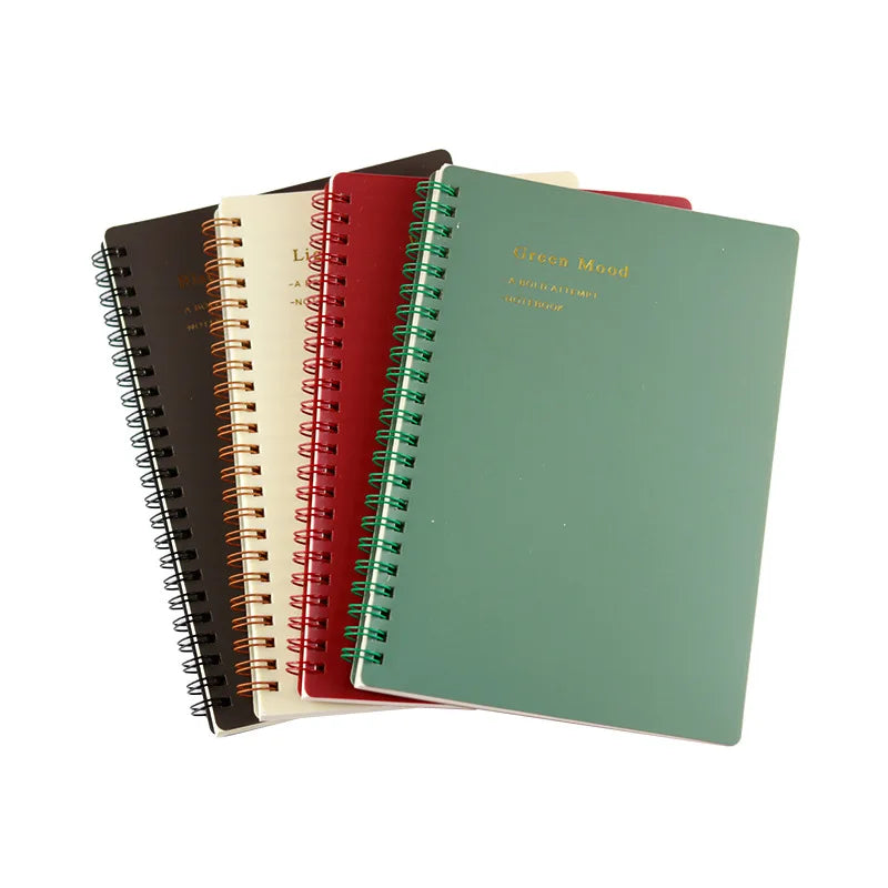 HKM-966163 Custom Logo Design A5 A4 Blank Hardcover Journal Notebook for School and Student Supplies