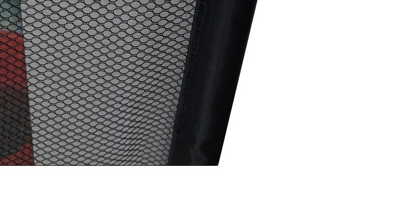 HKM-9663421 Foldable Nylon Dog Enclosure Gate - Portable, Durable and Easy to Assemble Safety Barrier for Pets