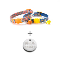 HKM-9663805 Versatile Pet Collar in Trendy Styles with Personalized Nameplate Options