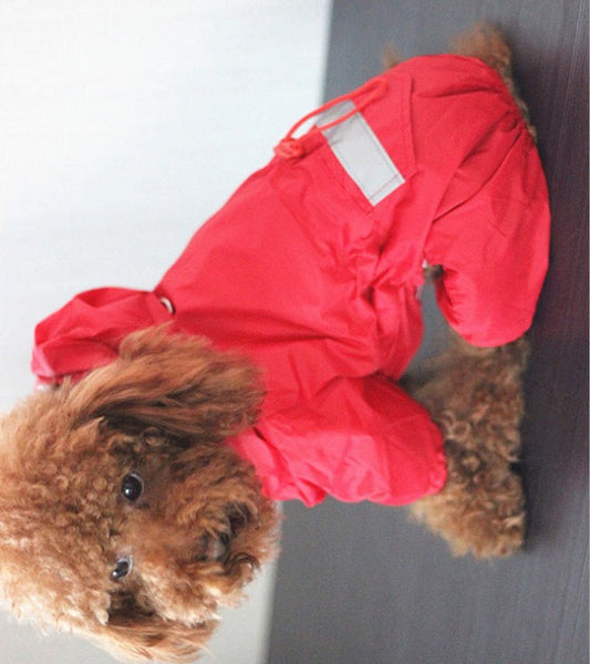 HKM-9664189 Waterproof and Windproof Raincoat for Pets, Available in Multiple Sizes and Colors