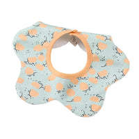 HKM-966419 Wholesale Baby Bib Printed Pattern Spring Summer Waterproof Wool 360° Rotatable Children's Saliva Towel Kids