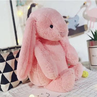 HKM-966483 Plush Bunny Doll Stuffed Animal Toy for Children - Ideal Birthday and Easter Gift