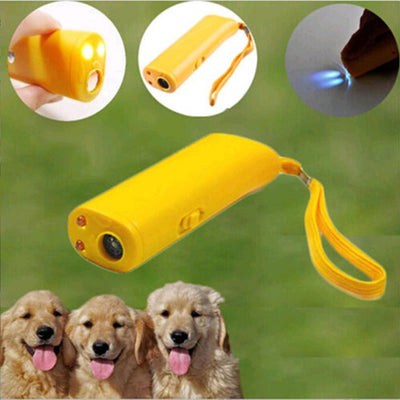 HKM-9665085 Ultrasonic Dog Trainer Torch for Effective Bark Control and Training