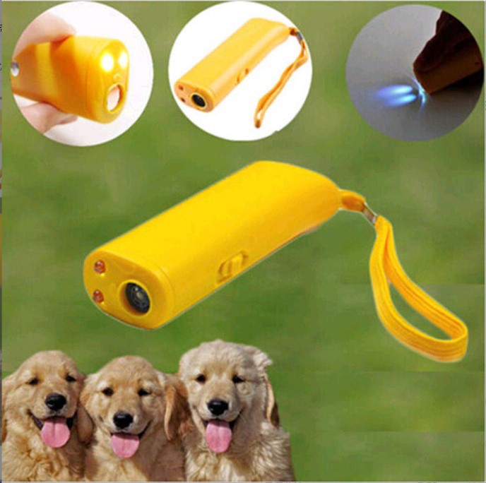 HKM-9665085 Ultrasonic Dog Trainer Torch for Effective Bark Control and Training