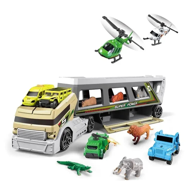 HKM-966547 Eco-Friendly Animal Toy Set for Kids - Fun Zoo Figures 11-30 CM, Ages 2-13