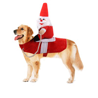 HKM-9665981 Santa Claus Costume for Horses - Fun Cloth Outfit for Holiday Riding