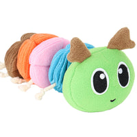 HKM-9667773 Durable Cotton Rope Toy with Sound and Food Leaking Features for Dogs - 38*11*12CM