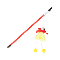 HKM-9668413 Interactive Christmas Cat Toy with Feathers for Safe Play and Natural Movement
