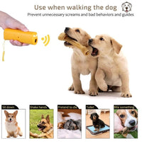 HKM-9669181 Ultrasonic Dog Training and Bark Control Device with High-Frequency Sound