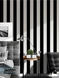 HKM-967059 3D Water Wave Pattern Non-woven Wallpaper with Curved Deer Skin Velvet for TV Background