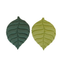 HKM-9670845 Leaf Shape Soft Dog Bed Mat - Comfortable & Machine Washable Crate Pad for Pets