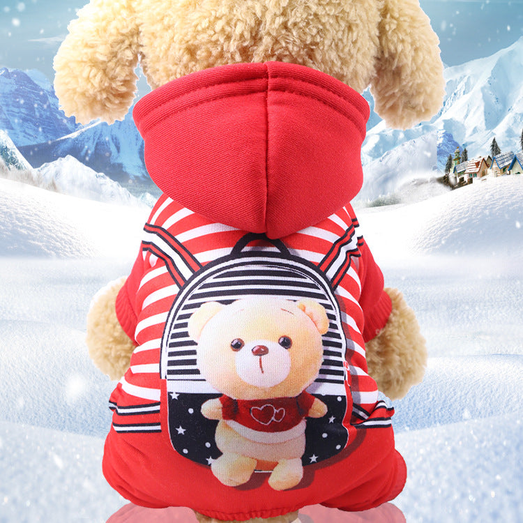 HKM-9671741 Stylish Four-Legged Pet Clothes in Various Patterns and Sizes