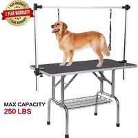 HKM-9673021 Durable Pet Dog Grooming Table with Adjustable Height and Non-Slip Surface