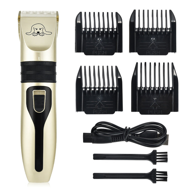 HKM-9673149 Rechargeable Pet Shaver for Dogs - 2 Speed Grooming Tool, 300 Minutes Runtime, AC Power