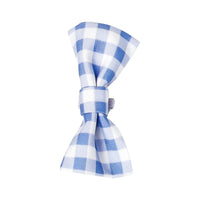HKM-9674941 Cute Lace Bib and Plaid Saliva Towel for Pets in Yellow, Red, and Blue