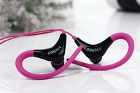 HKM-967507 Super Bass Earhook Headphones with Microphone for Sports and Mobile Devices