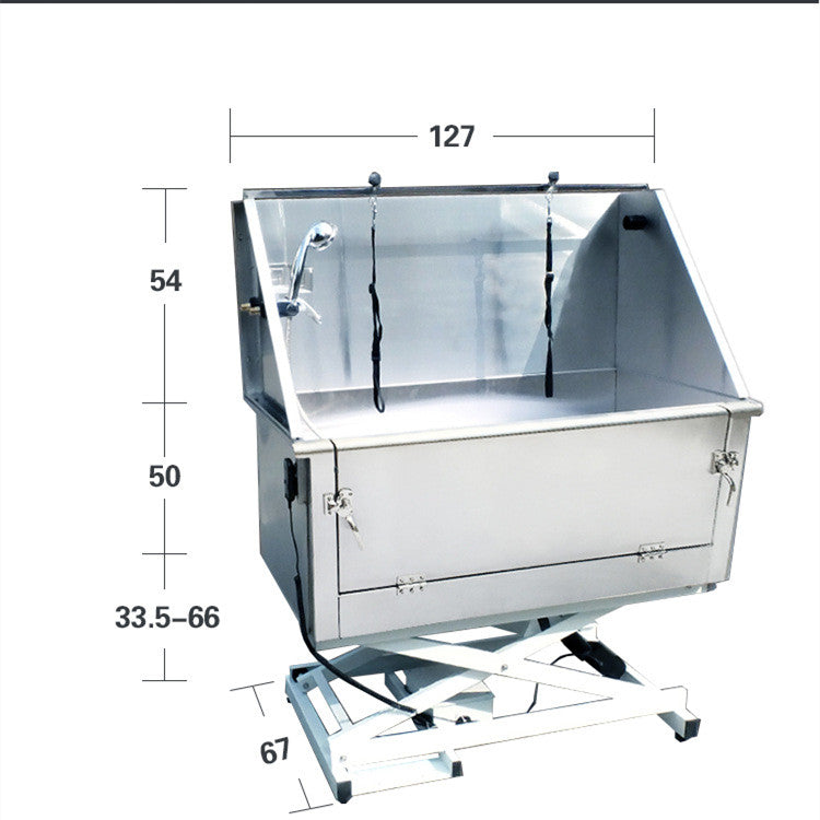 HKM-9675197 Stainless Steel Electric Lift Bathtub with Corrosion and Heat Resistance